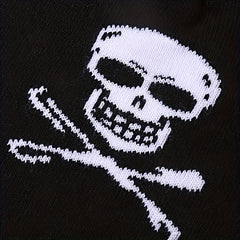 Hip Hop Jacquard Beanie Hat Casual Knitted Womens Warm Skull Cap