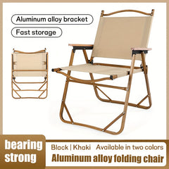Lightweight Wooden Folding Chair for Outdoor Fishing Camping