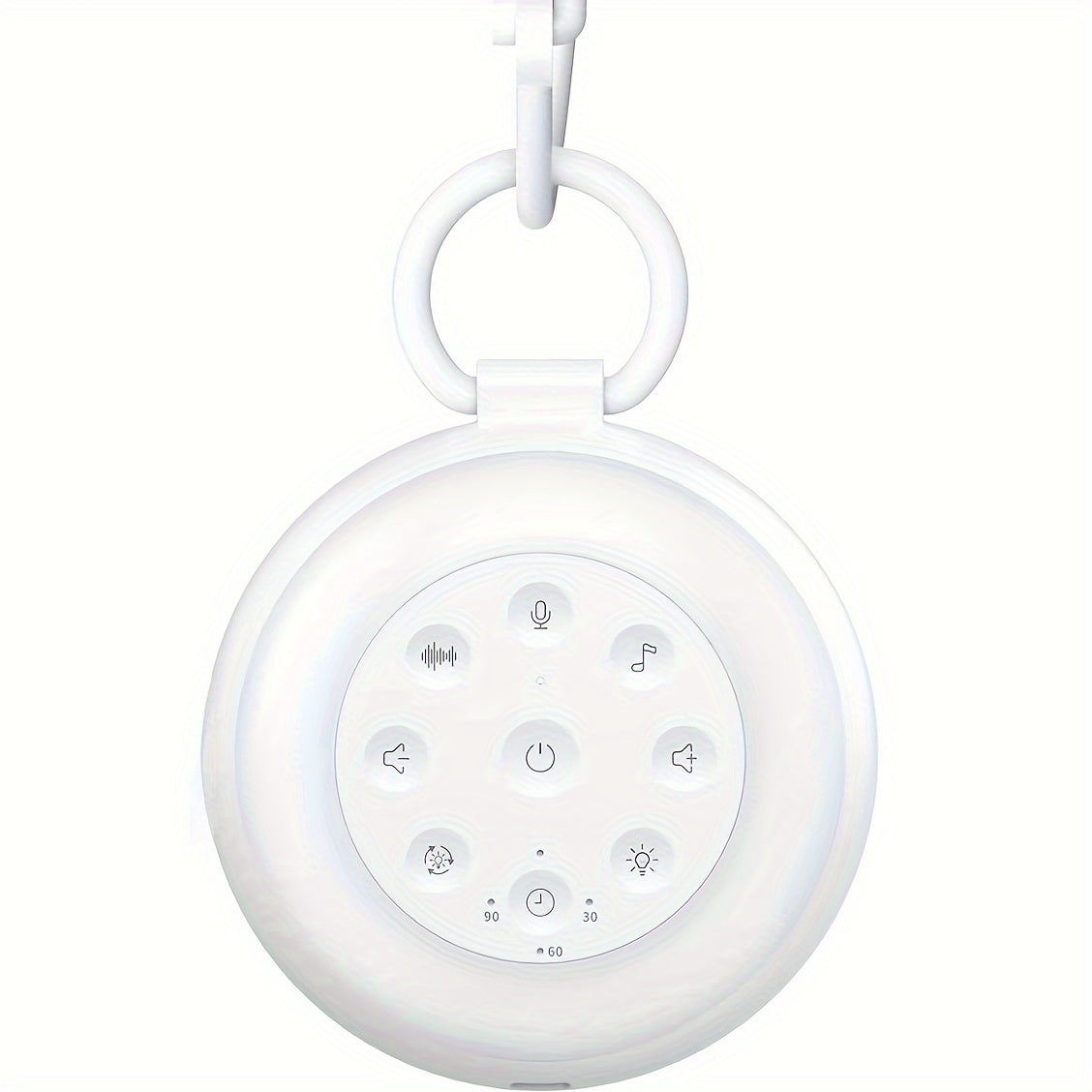 SA18 Noise Sound Machine 24 Options Night Light Hook USB Rechargeable