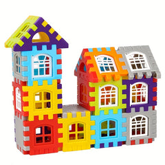 Toy Building Blocks Set - 50pcs & 25pcs - Fun Birthday Gift for Kids