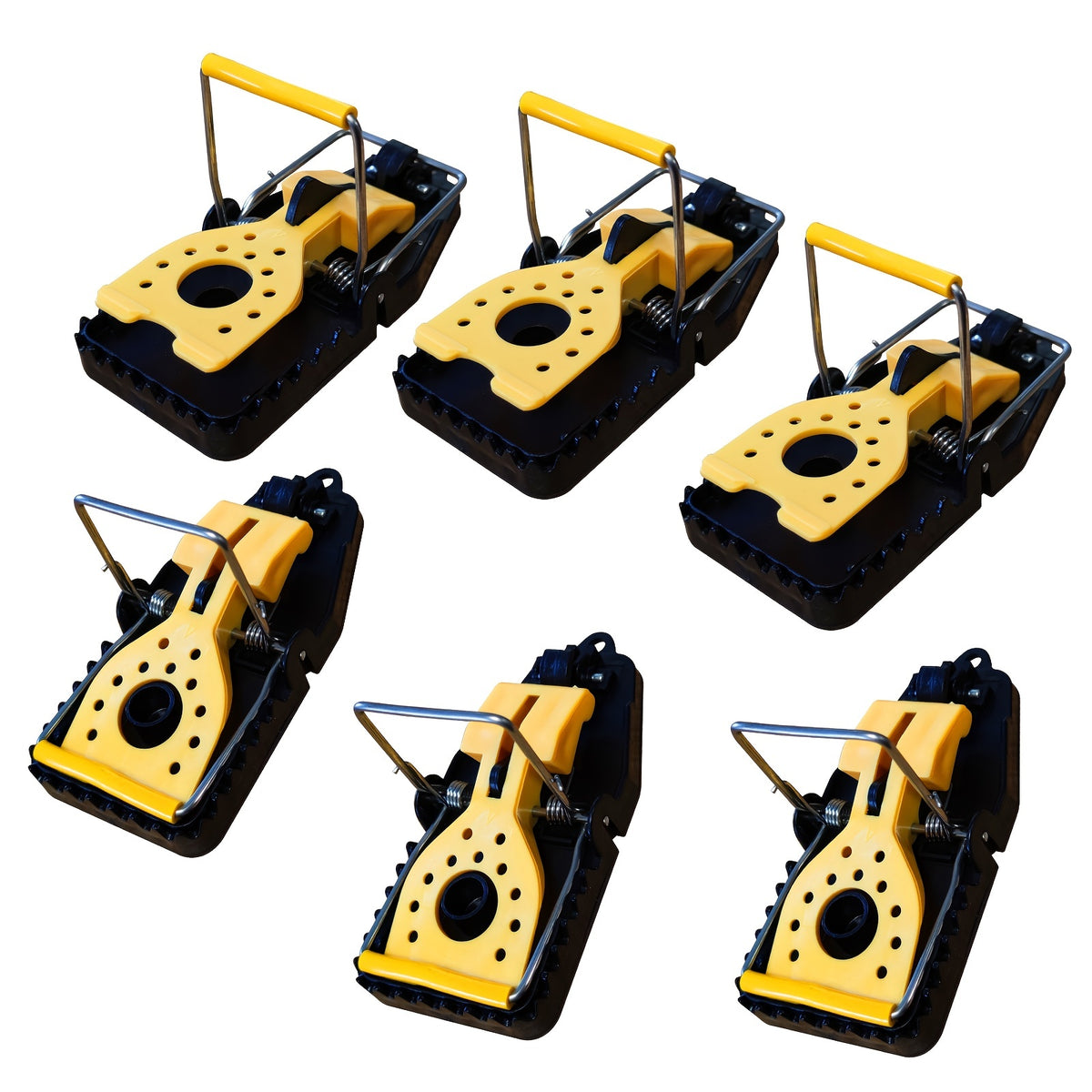 6pcs Instant Mouse Mice Traps Indoor Outdoor Reusable Quick