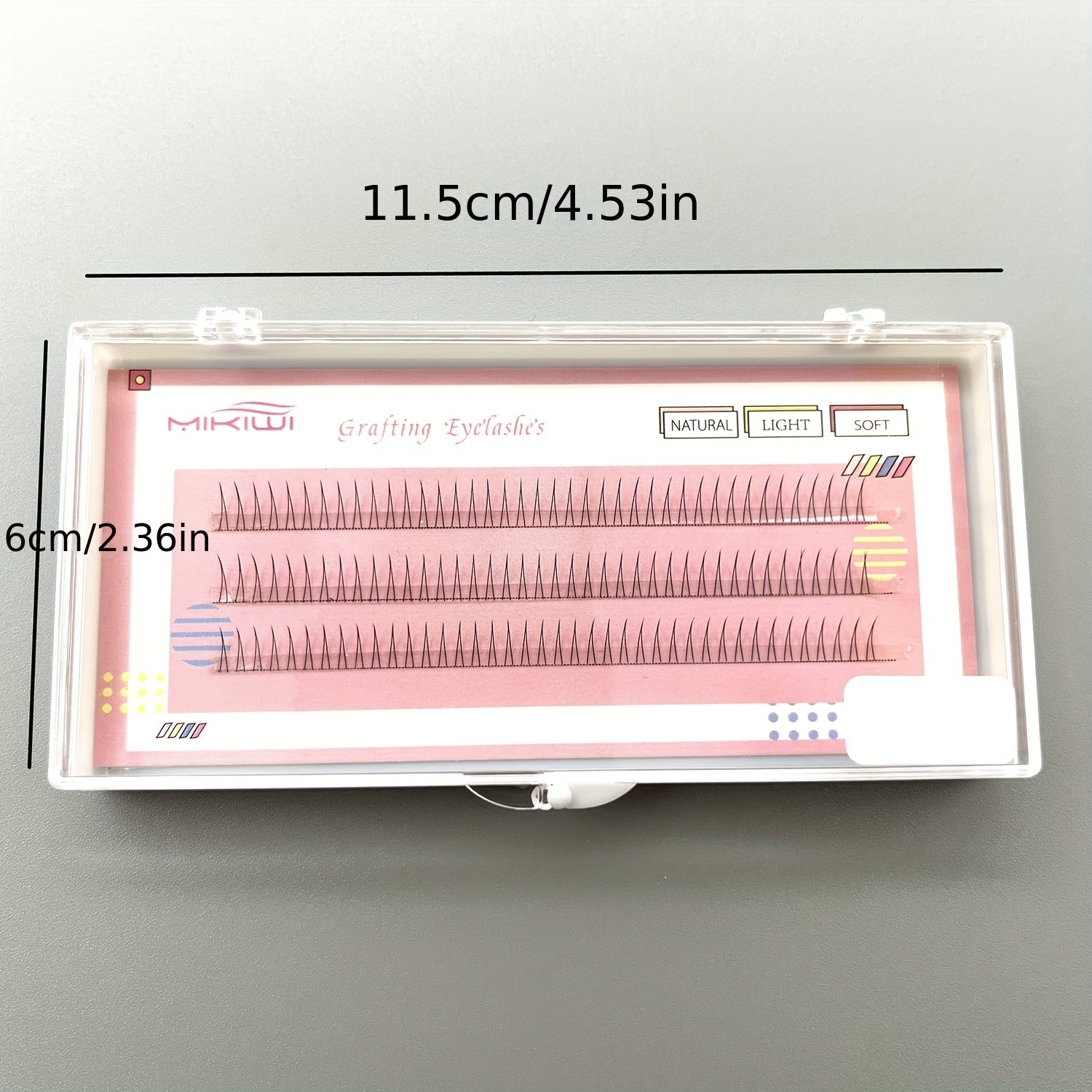 6mm Lower Lashes V Shape False Eyelashes Individual Lashes