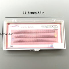 6mm Lower Lashes V Shape False Eyelashes Individual Lashes