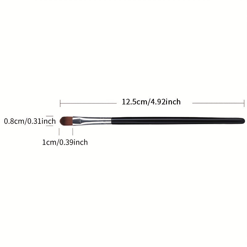 3Pcs Eye Makeup Brush Kit Professional Blending Eyeshadow Makeup Brushes