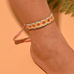 Colorful Bohemian Anklet for Women - Summer Foot Chain