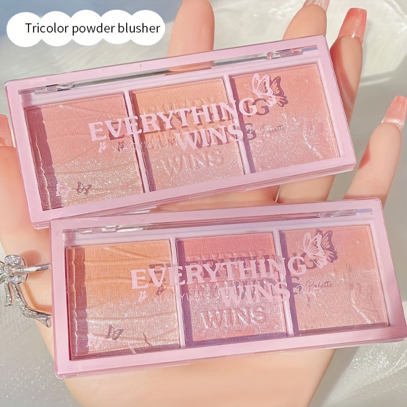 Shimmer Blush Natural Brightening Pearly Blush Radiant Face Cosmetics