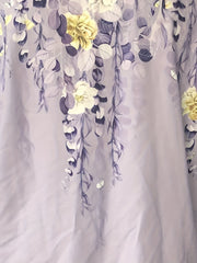 Women's Plus Floral Print Top & Pants 2 Piece Set