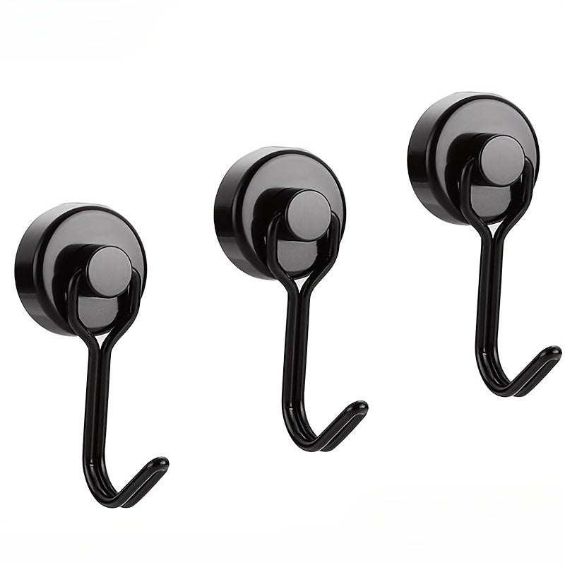 Neodymium Magnet Hooks Anti Rust Heavy Duty for Indoor Outdoor Hanging