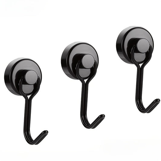Neodymium Magnet Hooks Anti Rust Heavy Duty for Indoor Outdoor Hanging