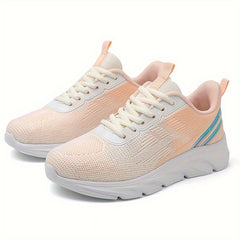 Gradient Running Shoes Breathable Lightweight Comfortable Sneakers