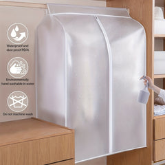 Washable 3D Clothing Dust Cover Hanging Clothes Bag