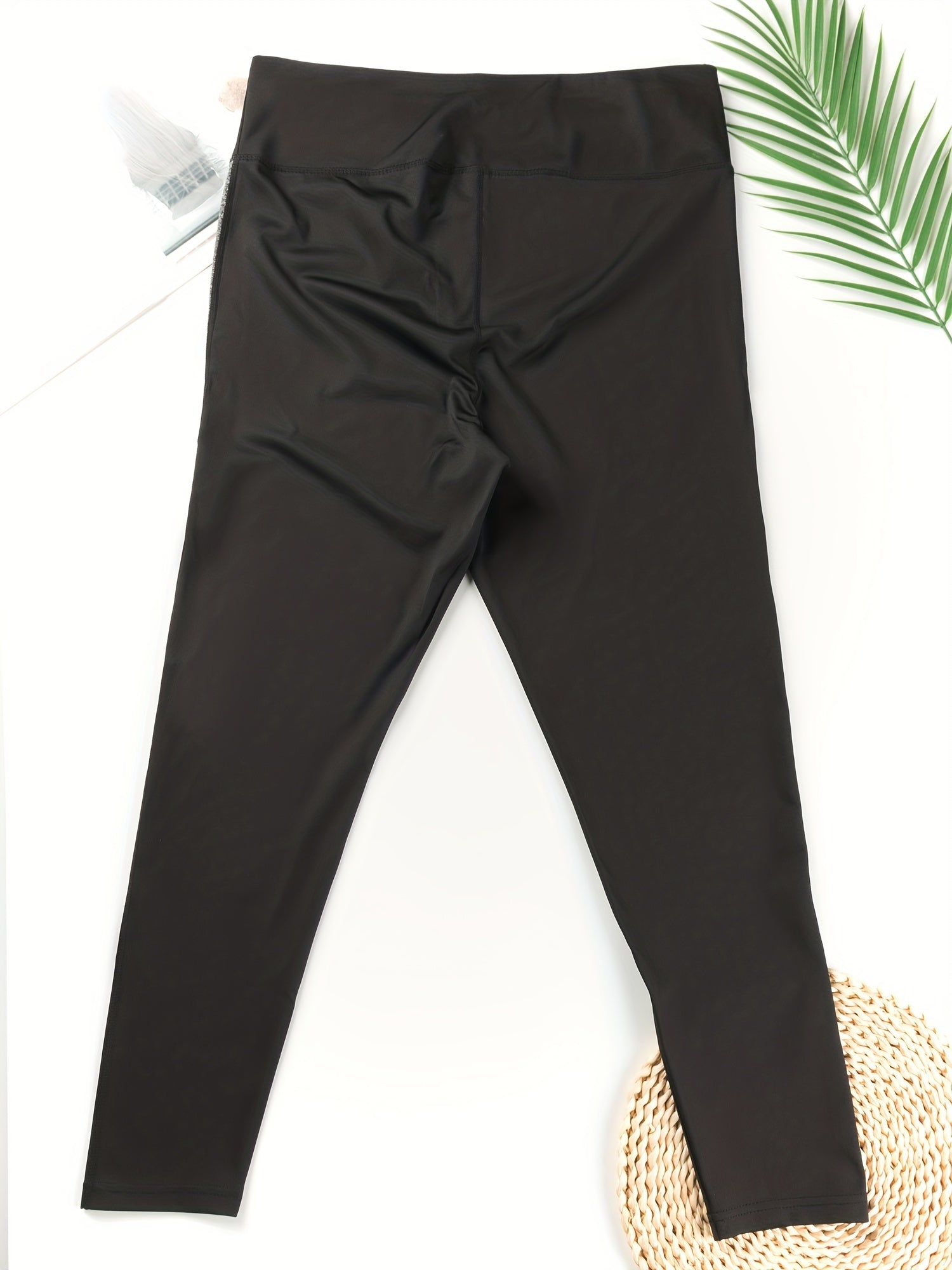  Colorblock High Rise Skinny Leggings