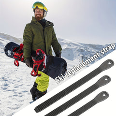 6pcs Snowboard Bindings Straps Ladder Strap Replacement 8.2 inch
