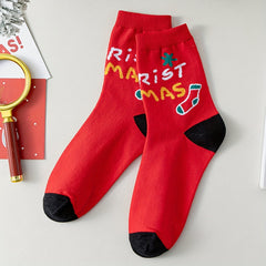 Christmas Socks Comfy & Mid Tube Socks Women's Stockings