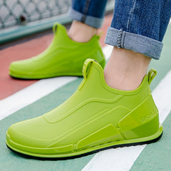 Men's Waterproof Rain Boots Wear-resistant Non-slip Outdoor Shoes
