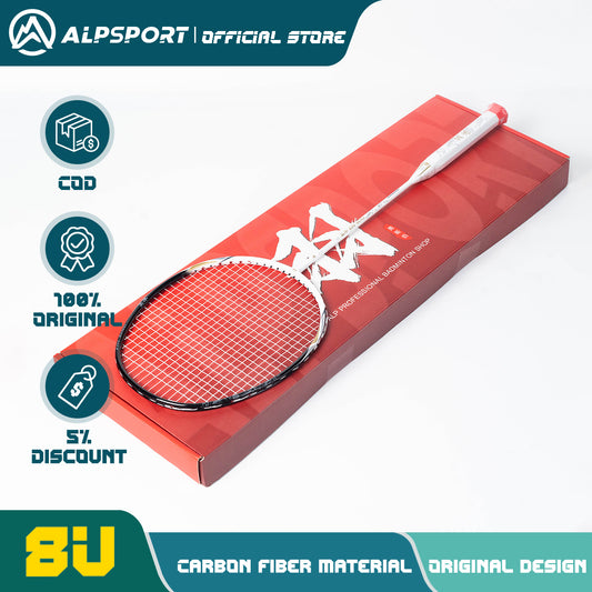 Ultra Light Carbon Badminton Racket 62-67g 30lbs