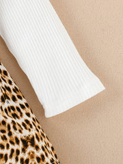 Baby Girl Love Leopard Print Dress