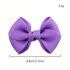 5pcs Bow Hair Clips for Baby Girls