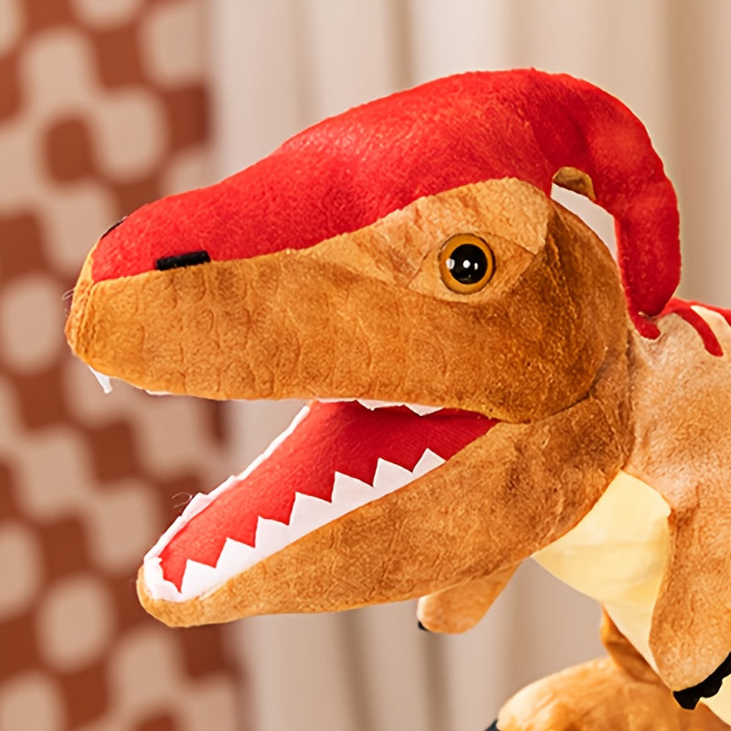Dino Hand Puppets Parasaurolophus & Pterosaur Plush Toys