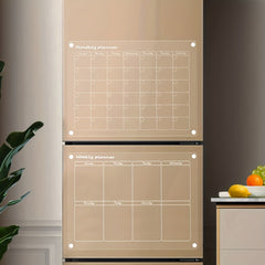 Acrylic Magnetic Refrigerator Calendars