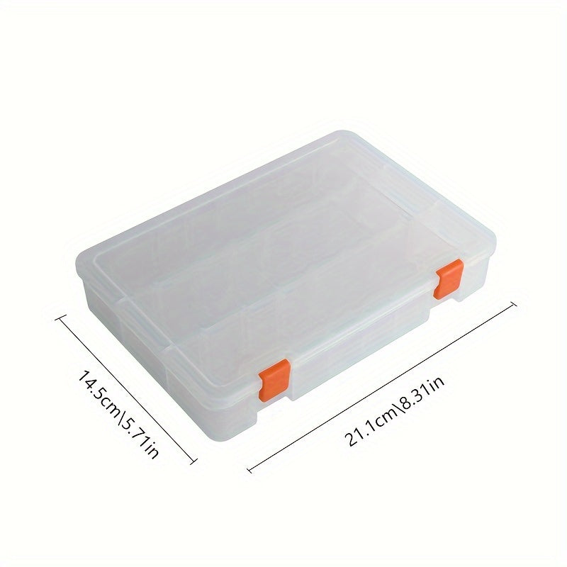 Transparent Plastic Tool Box Part Classification and Organization Box
