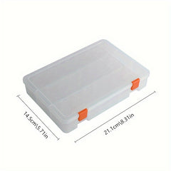 Transparent Plastic Tool Box Part Classification and Organization Box