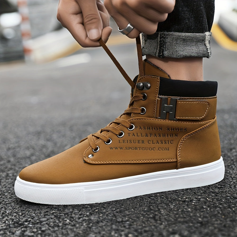 Men's Retro High Top Canvas Shoes
