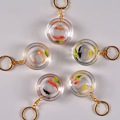 Lucky Koi Keychain Unique and Birthday Gift Idea