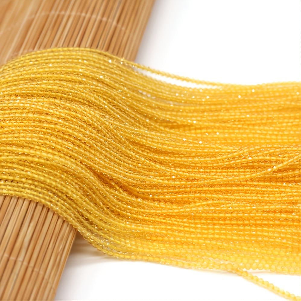 Yellow Spinel Beads 38cm
