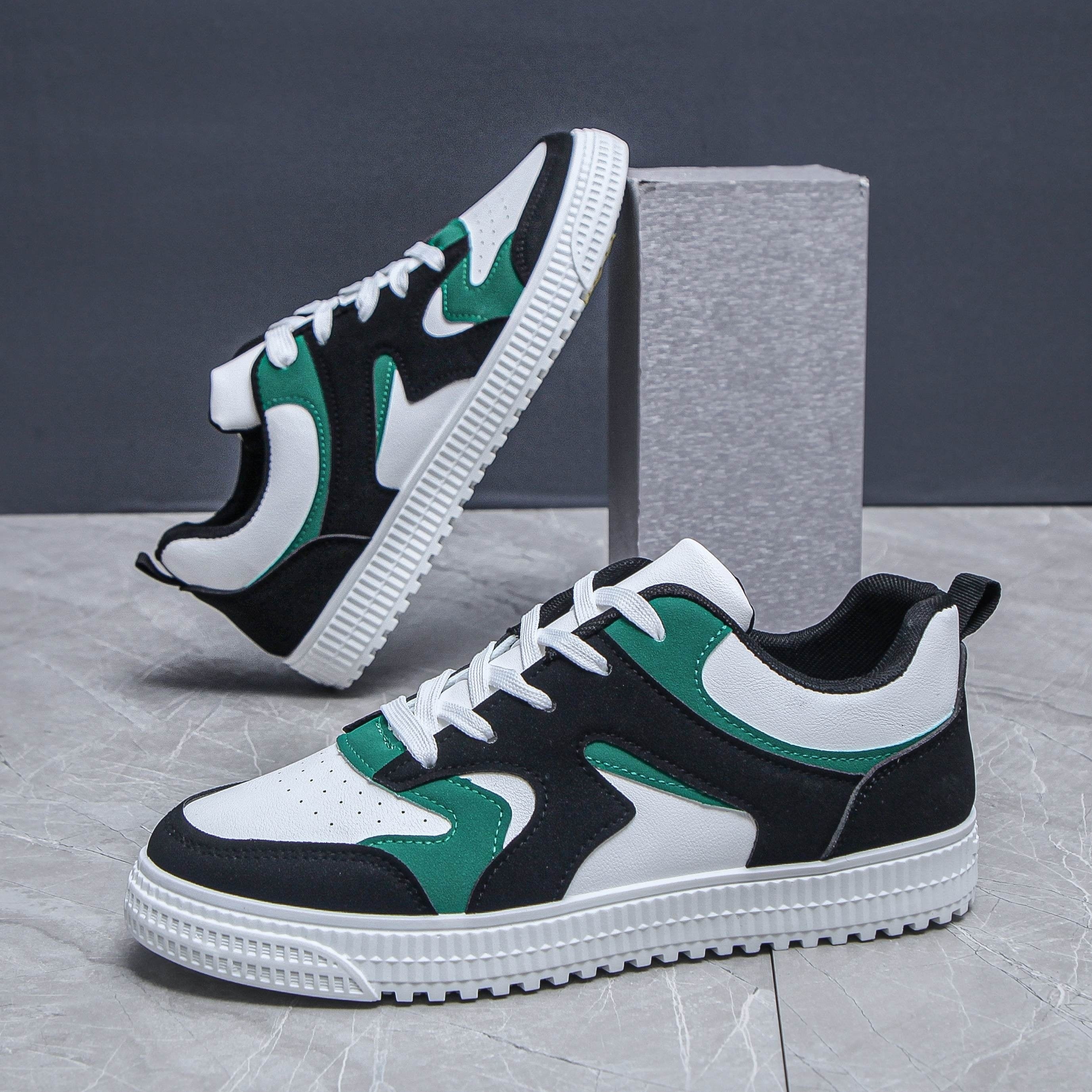 Men's Casual Sneakers Comfy Walking Skate Shoes