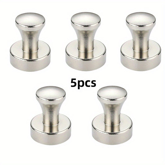 5pcs Neodymium Magnetic Pushpin Metal Strong Magnetic Tack Decompressing Toy