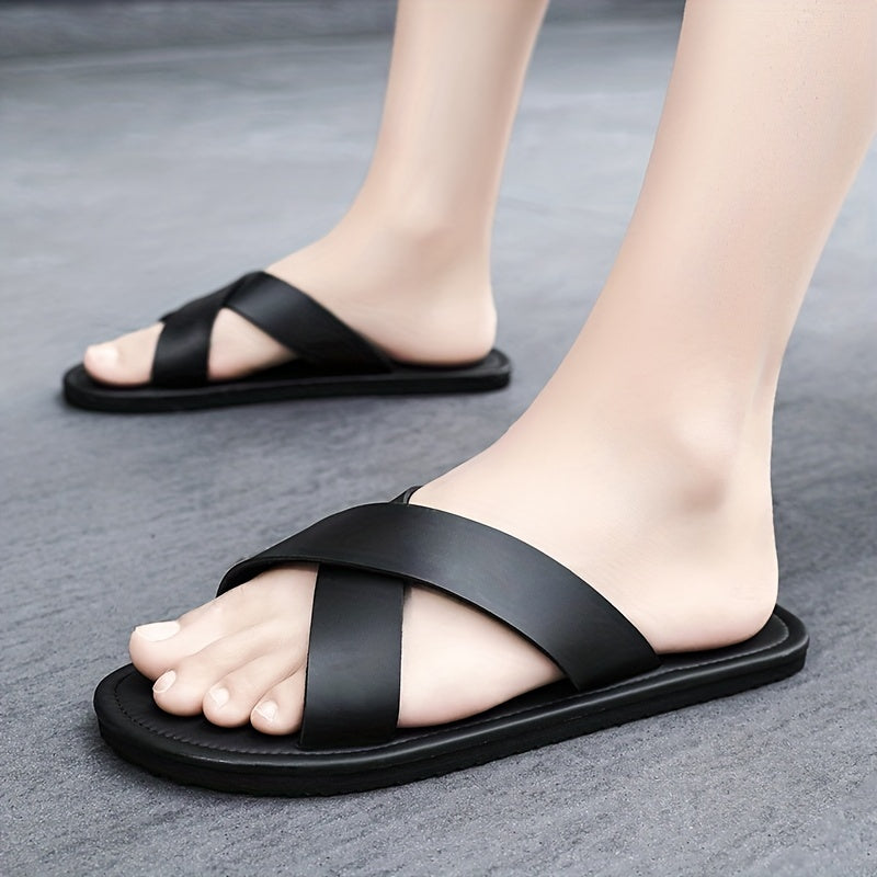 Men's Non Slip Sandals Wear resistant Comfy Beach Shoes Summer