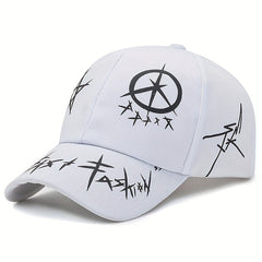 Men's Letter Baseball Cap Sun Shade Hat