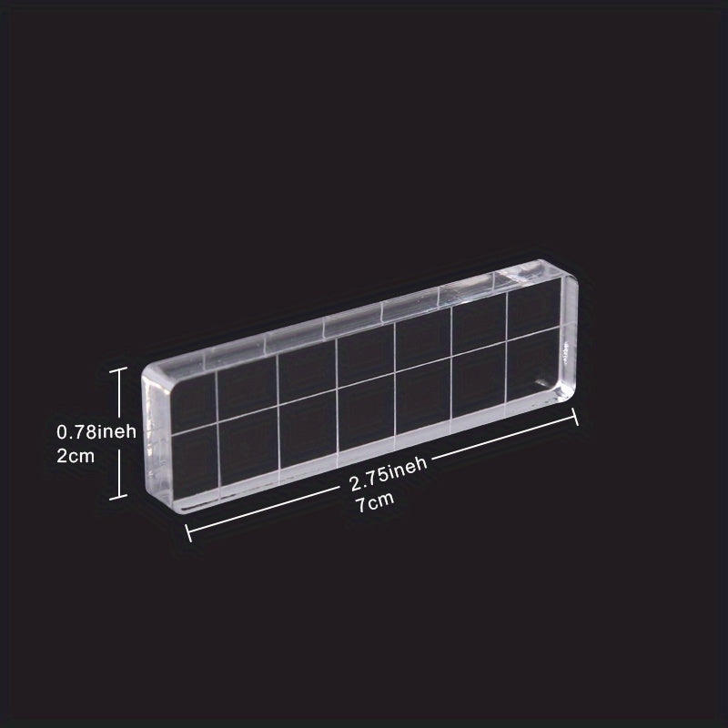 Acrylic Stamp Block for Transparent Seal Stamp DIY Scrapbook Decor