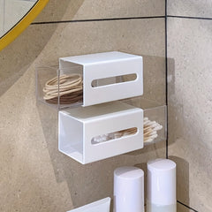 Wall Mounted Storage Box Drawer Type Dust-Proof Organizer