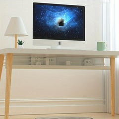 Desk Cable Management Rack Wire Storage Slot No Drilling