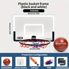 Indoor Wall Mount Basketball Hoop for Easy Installation