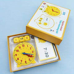 Clock Model Set for Teaching Time Recognition
