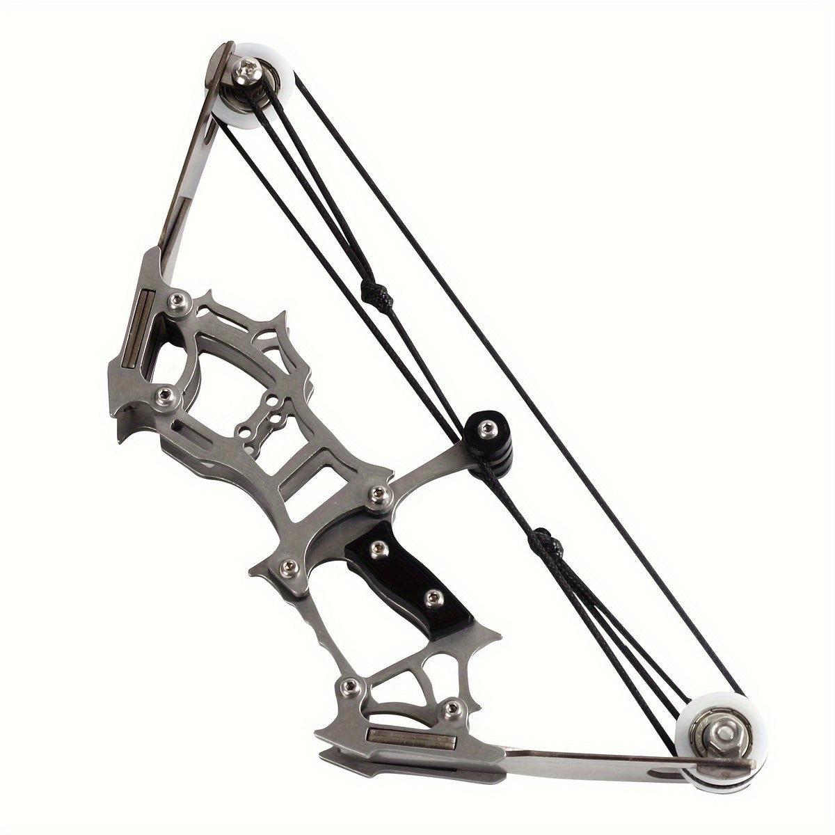 Mini Handheld Composite Bow Archery Set - Stainless Steel Mini Bow