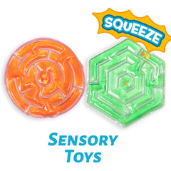 2pcs Sensory Fidget Toys for Kids Mixed Colors