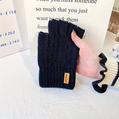 Winter Warm Fingerless Gloves for Outdoor Activities