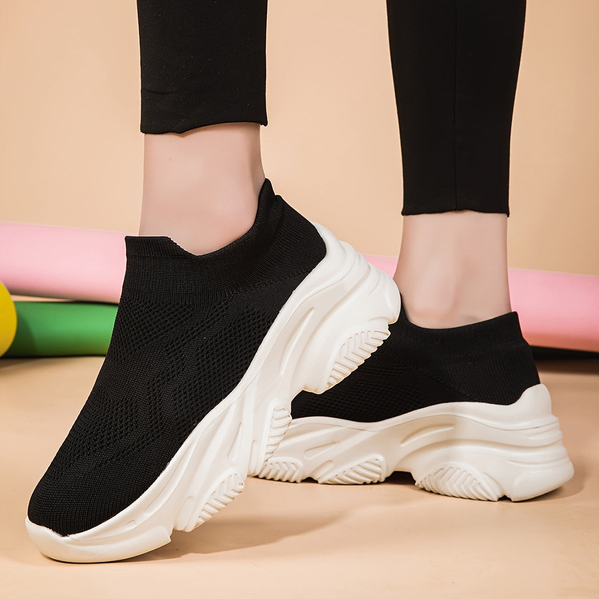 Autumn Thick Sole Heightening Shoes Casual Sports Shoes for Women