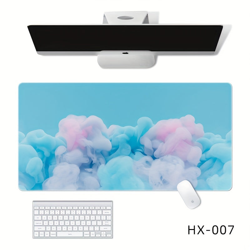 Gradient Colorful Mouse Pad Large Desk Mat