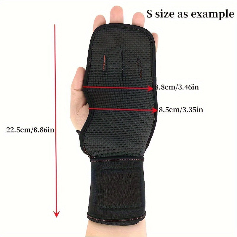 Unisex Weightlifting Fingerless Gloves For Fitness Gym
