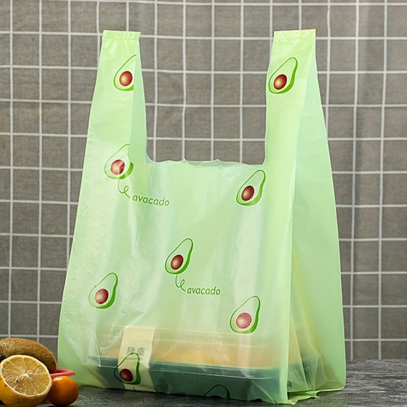 50pcs Avocado Shape Gift Bag Colorful Portable Party Household Goods Storage
