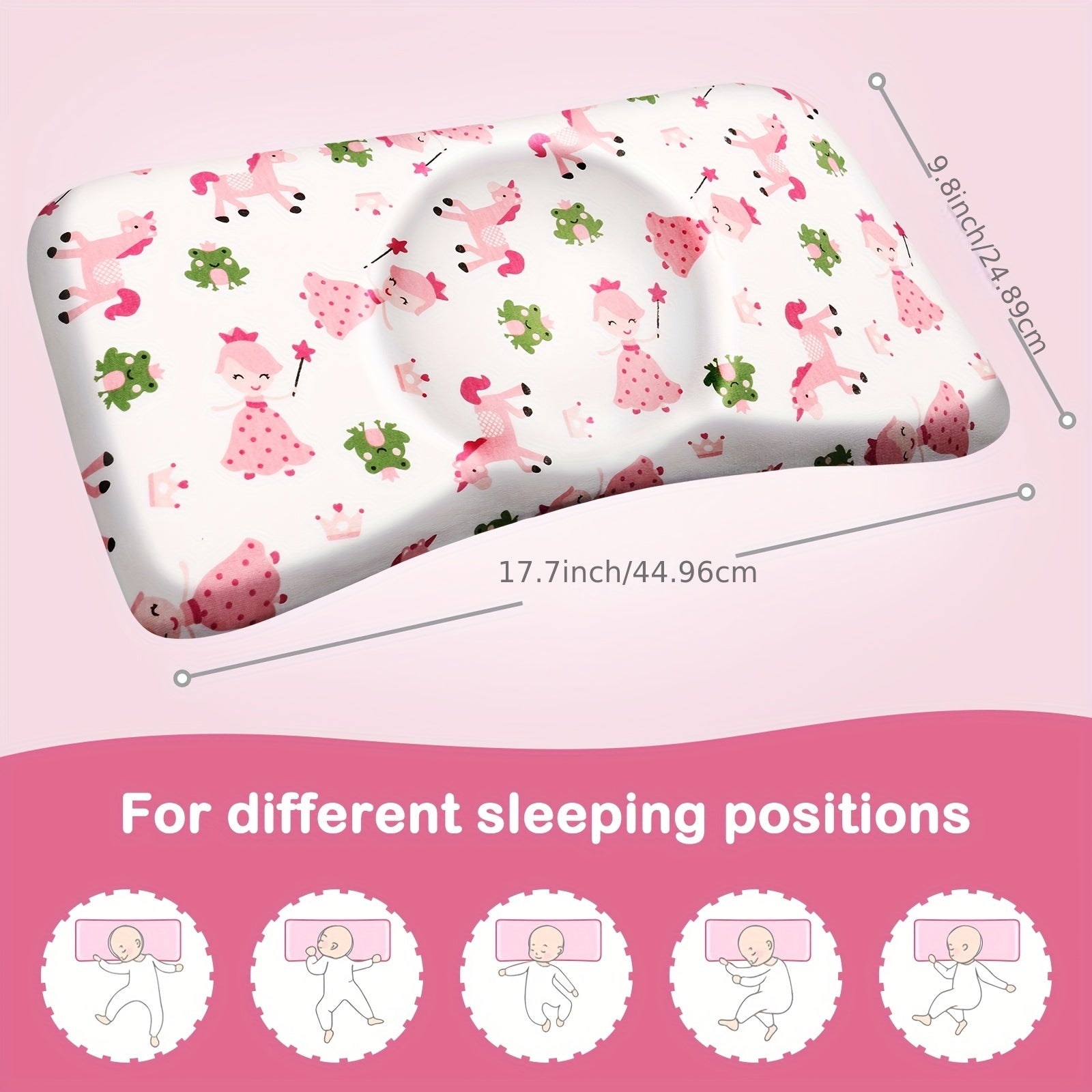 Baby Cartoon Pillow Memory Foam For Various Sleeping Positions