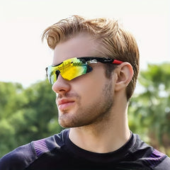 Men's Windproof Polarized Cycling Sunglasses for Outdoor