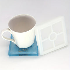 3pcs DIY Coaster Silicone Mold for Home Decor Making