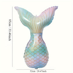 2pcs Mermaid Tail Balloons for Holidays & Events