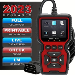 V519 OBD II Diagnostic Scanner Car Fault Detector
